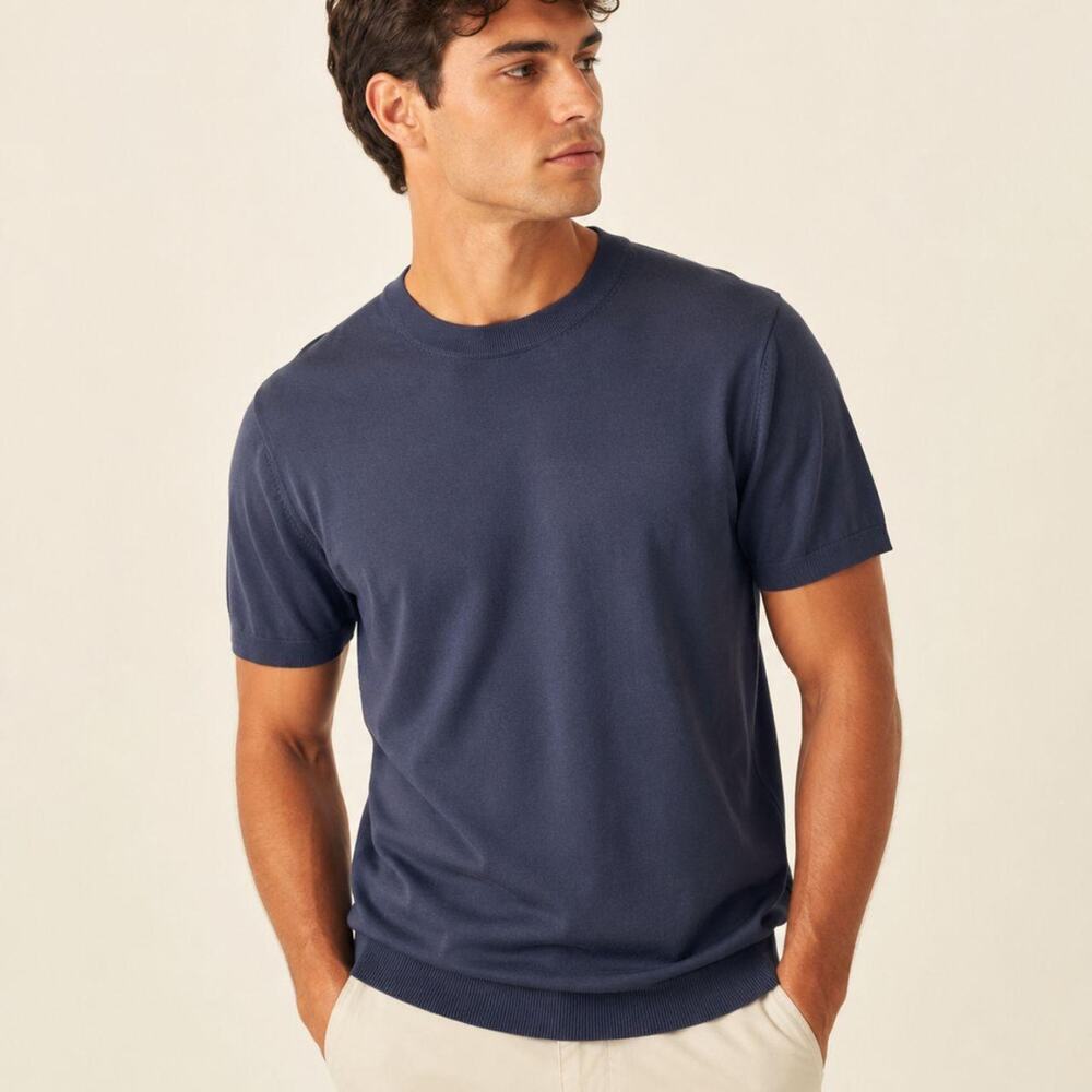 Zara short sleeve knit t shirt